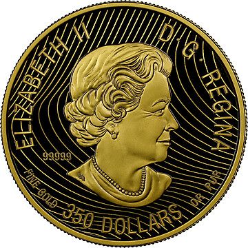 2022 350 Dollars – Elizabeth II (Prospecting for Gold)