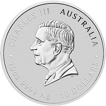 10 Dollars – Charles III (1st Portrait – Dragon)