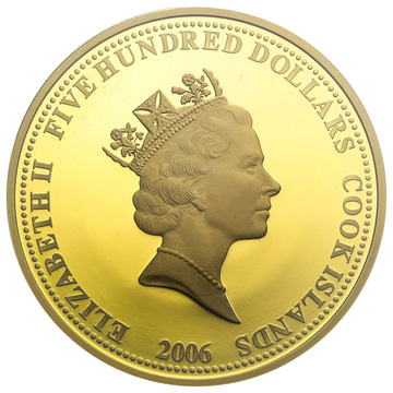 2006 500 Dollars – Elizabeth II (Jack Nicklaus)