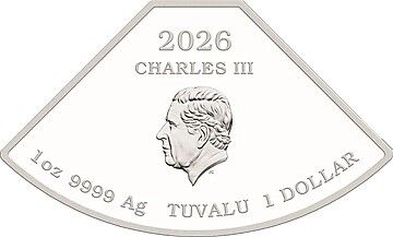 1 Dollar – Charles III (Year of the Horse: Quadrant 4/4)