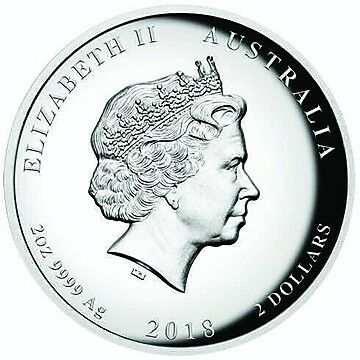 2 Dollars – Elizabeth II (4th Portrait – Dragon and Tiger)