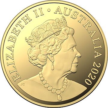 2020 100 Dollars – Elizabeth II (6th Portrait – Brandenburg Gate Kookaburra – Gold Bullion)