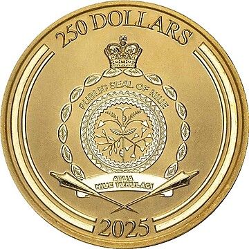 2025 250 Dollars – Charles III (Princess Leia)
