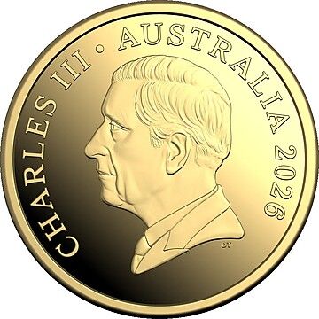 2026 10 Dollars – Charles III (1st Portrait – 60th Anniversary of Decimal Currency; Gold Proof)