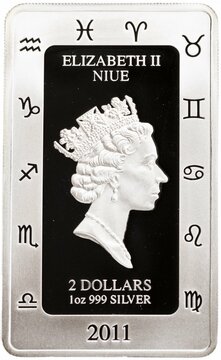 2011 2 Dollars – Elizabeth II (Scorpio)