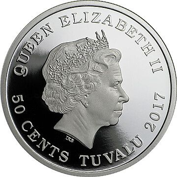 50 Cents – Elizabeth II (Arctic Fox)