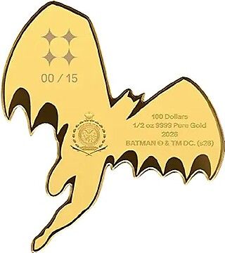 2026 100 Dollars – Charles III (Batman)