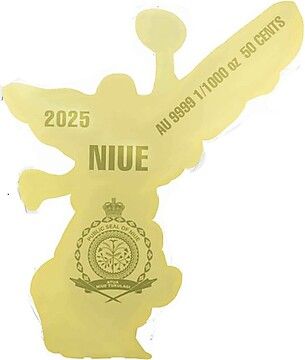 2025 50 Cents – Charles III (Angel of Independence)