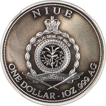2025 1 Dollar – Charles III (Samurai & Dragon)