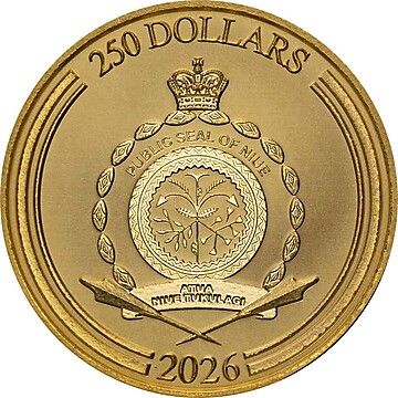 2026 250 Dollars – Charles III (Darth Vader)