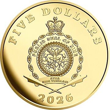 2026 5 Dollars – Charles III (Spring)