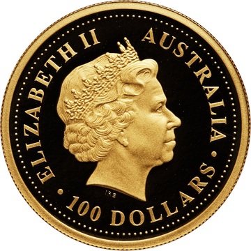 2003 100 Dollars – Elizabeth II (4th Portrait – Australian Nugget – Gold Bullion Coin)