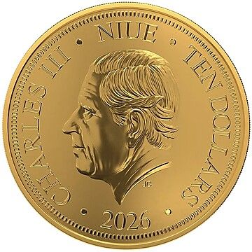 2026 10 Dollars – Charles III (Hawksbill Turtle)