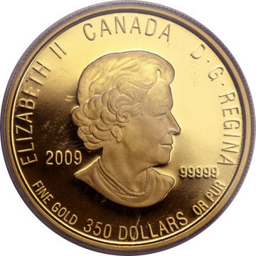 2009 350 Dollars – Elizabeth II (Pitcher Plant)