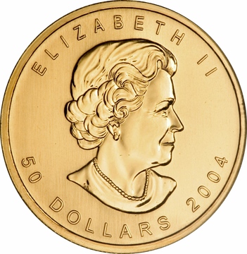 2004 50 Dollars – Elizabeth II (4th Portrait; GML Bullion Coinage)