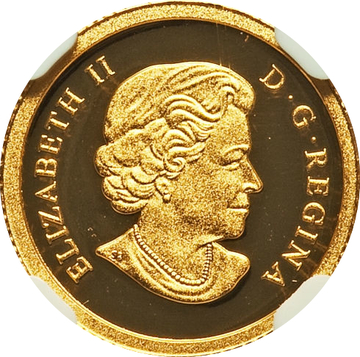 2012 50 Cents – Elizabeth II (Cariboo Gold Rush)