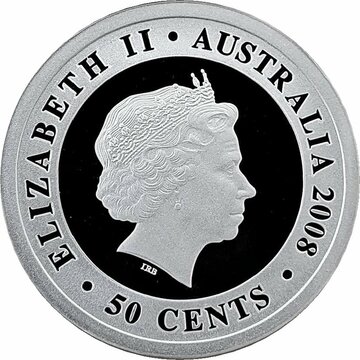 50 Cents – Elizabeth II (4th Portrait – Proclamation Shilling Tribute)