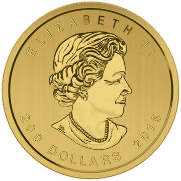 2015 200 Dollars – Elizabeth II (Growling Cougar)