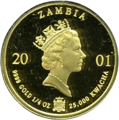 2001 25 000 Kwacha (Christmas)