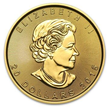 2015-2022 20 Dollars – Elizabeth II (4th Portrait; GML Bullion Coinage)