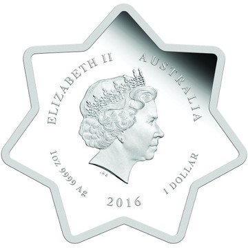 1 Dollar – Elizabeth II (4th Portrait – Christmas 2016)