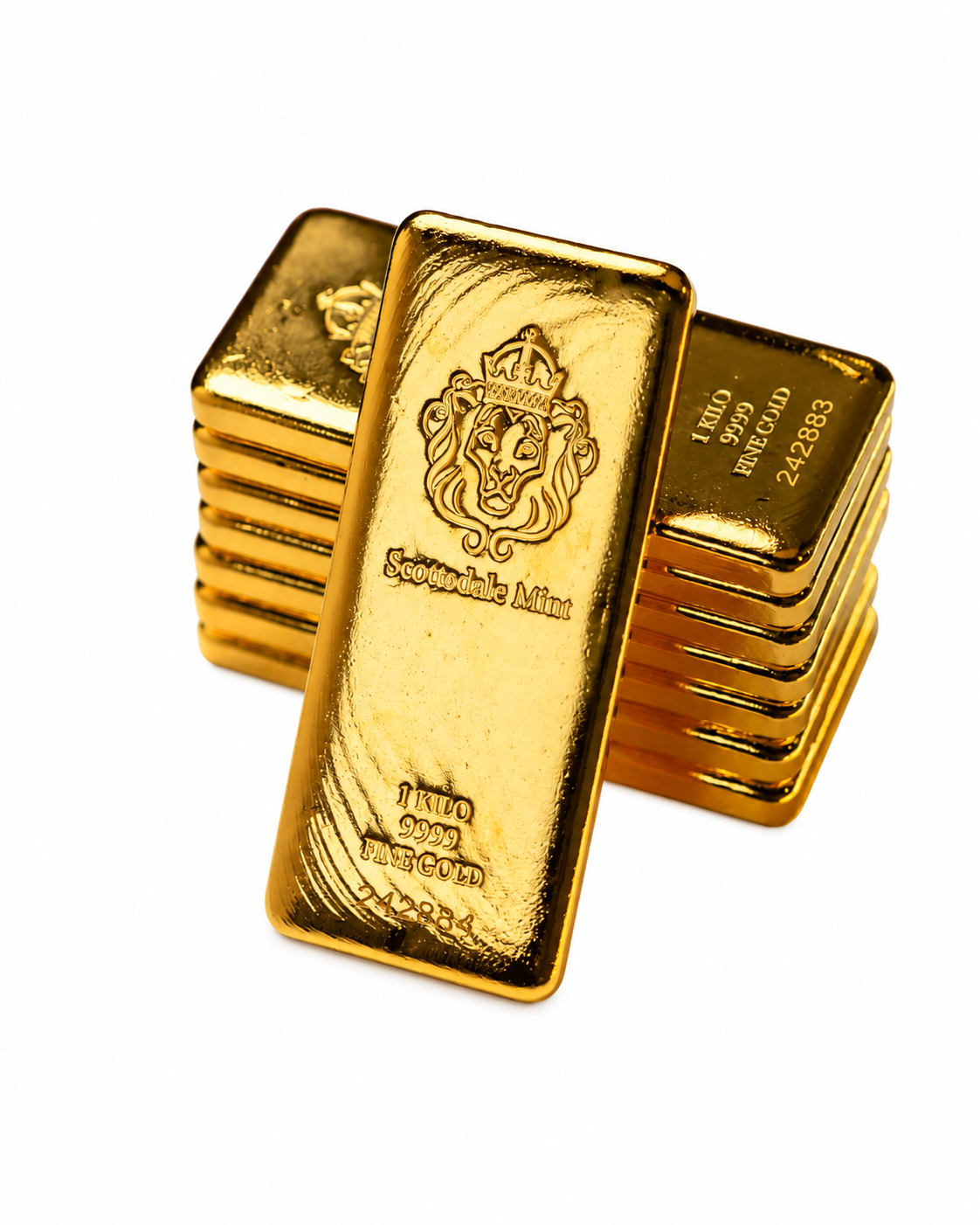 Gold bullion bars