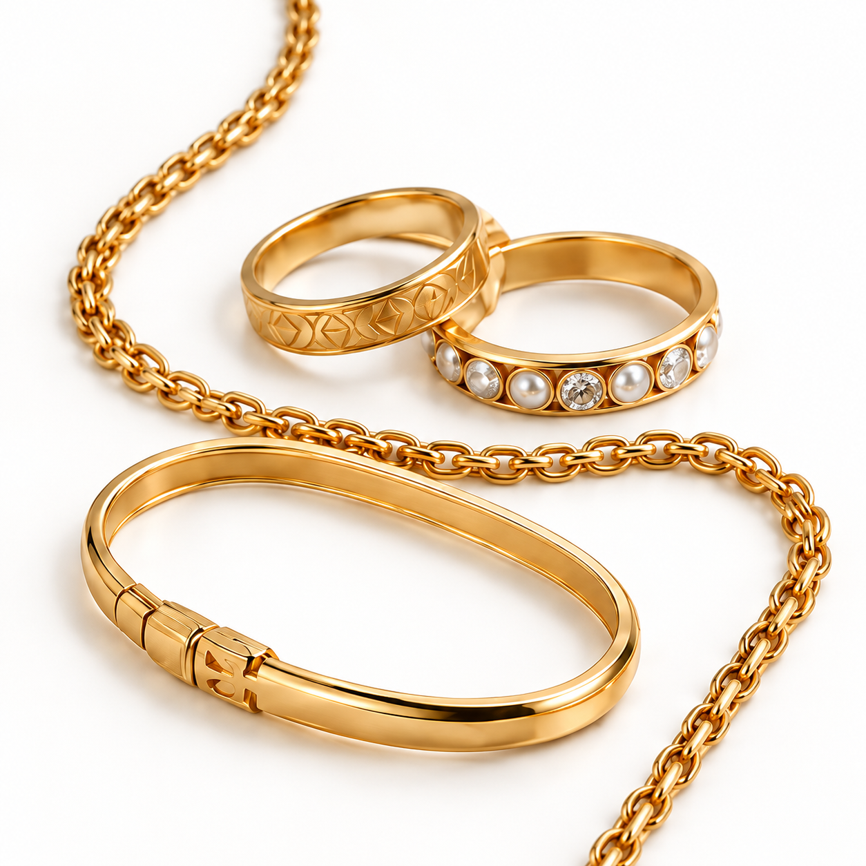 Gold jewellery